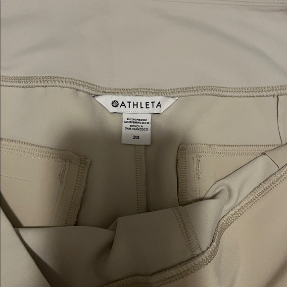 Athleta Light Beige Pants - Picture 3 of 11